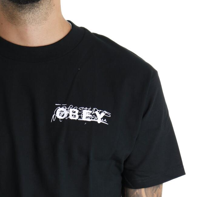 T-SHIRT SCRIBBLE OBEY - Mad Fashion | img vers.650x/